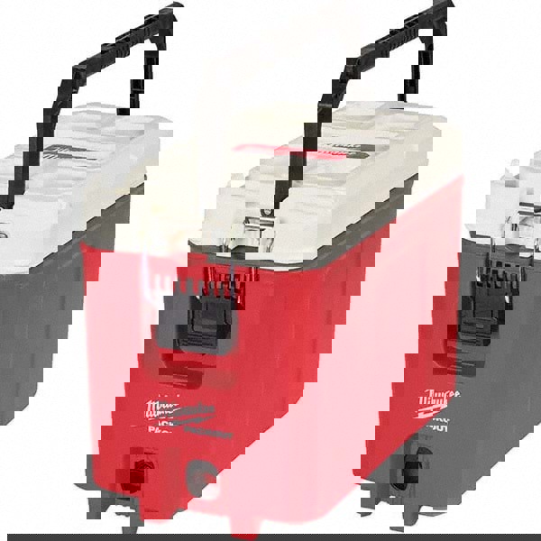 Portable Coolers; Portable Cooler Type: Cooler ; Body Color: Red; White ; Volume Capacity: 16 qt ; Material: Plastic ; Ice Retention Time: 24hr ; Overall Height: 13.0000in